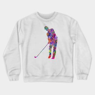 Golf player man Crewneck Sweatshirt